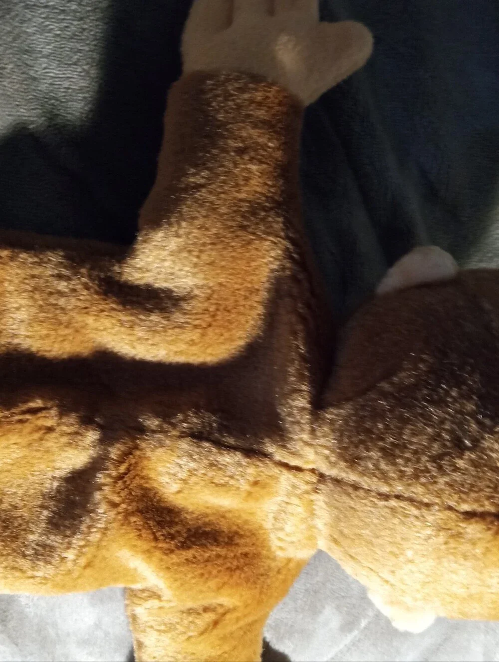 Applause Curious George Hand Puppet Plush Toy Brown Monkey